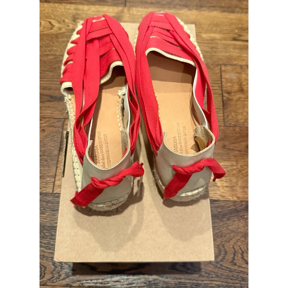 Naguisa Soc Red Espadrille